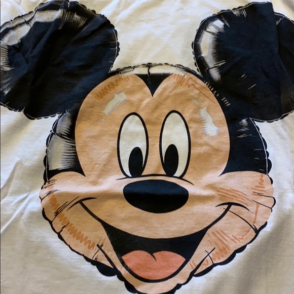 Disney Zara Mickey Mouse Balloon Shirt 